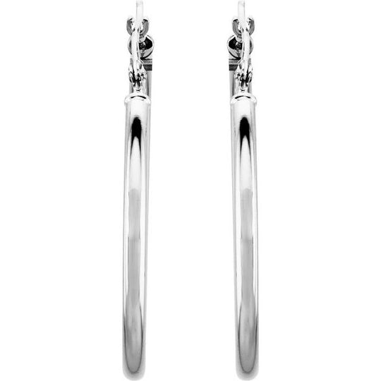 30mm Creole Hoop Earrings