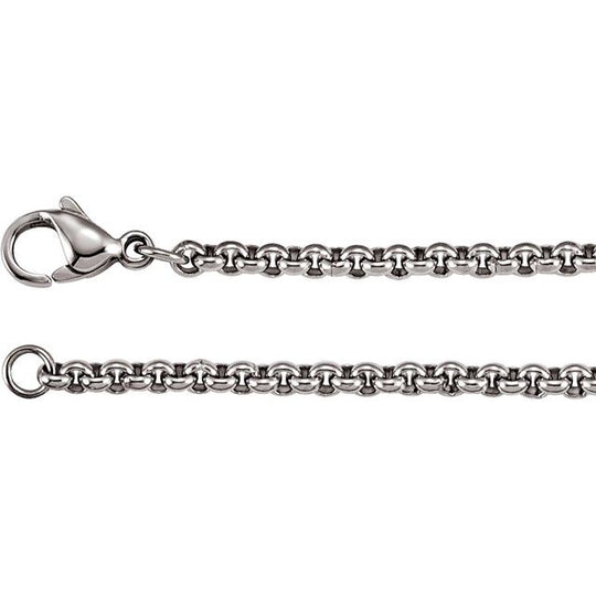Stainless Steel 3mm Belcher Chain