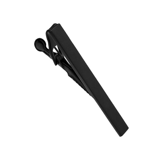 Black Stainless Steel Fashion Tie Bar
