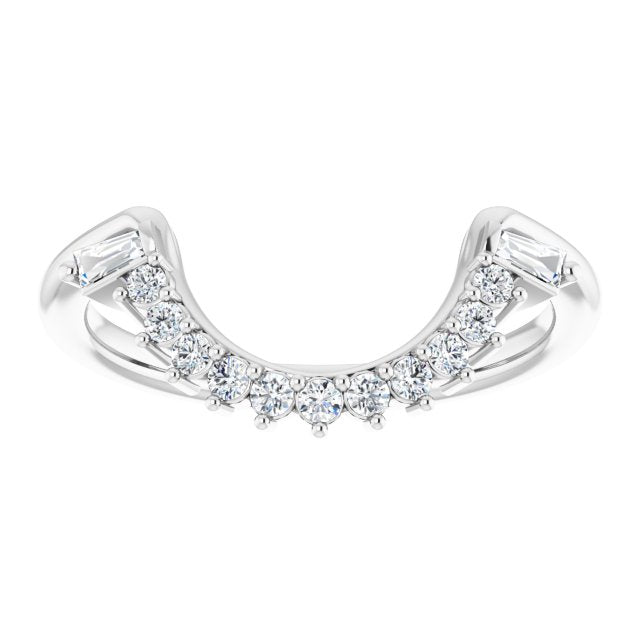 1.50CTW Diamond Modern Art Deco Engagement Ring in 14K Gold
